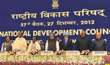 The Deputy Chairman, Planning Commission, Shri Montek Singh Ahluwalia addressing the 57th National Development Council meeting, in New Delhi on December 27, 2012.